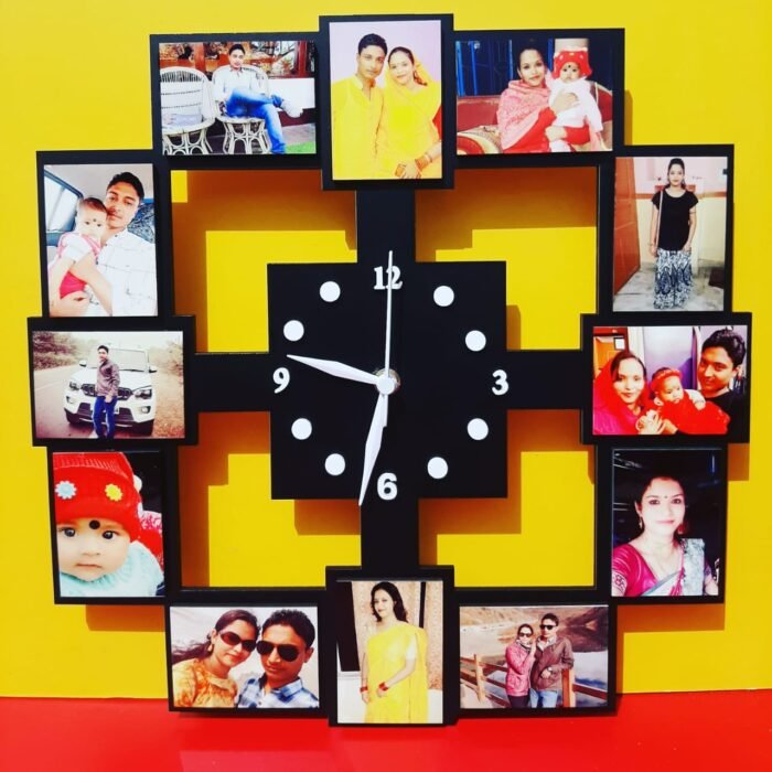 Customized Clock with Photos