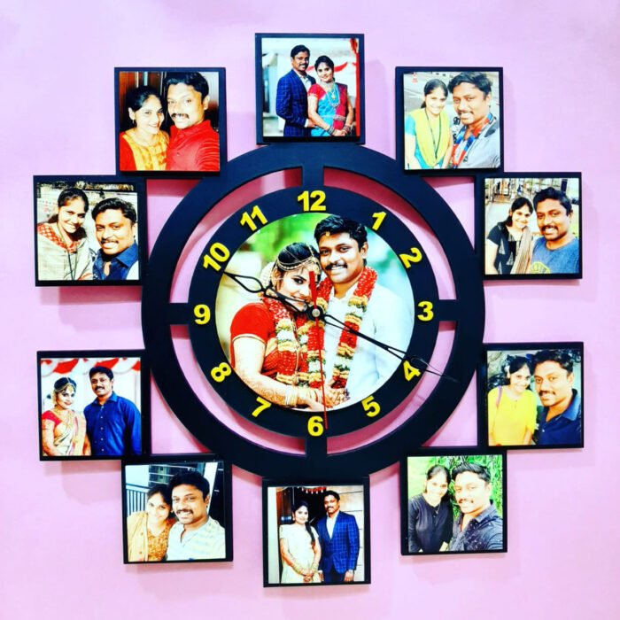 Customized Clock with Pictures