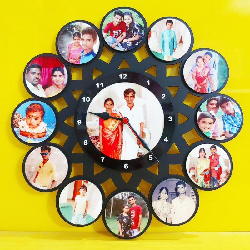 Customized Clock With Images